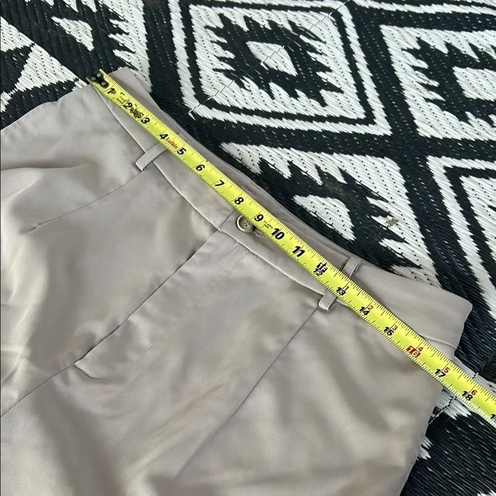 Pink Lily tan  Wide Leg Pants with Flat Waistband   E - Picture 7 of 9
